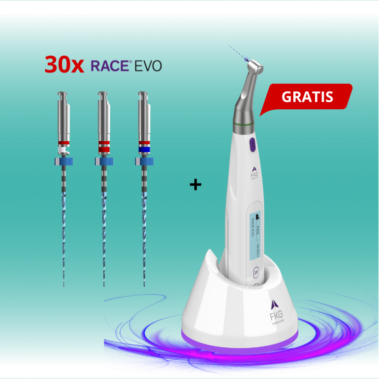 30X Race Evo Mašinski Endo Proširivači Set + Gratis Endo Motor Rooter Universal