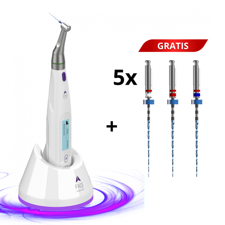 Endo Motor Rooter Universal + Gratis 5X Race Evo Set