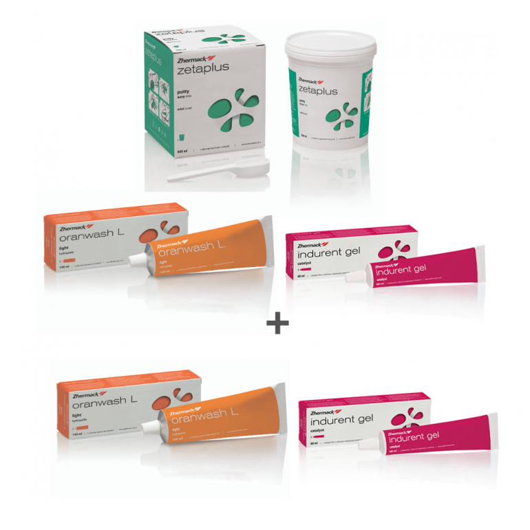 Zetaplus Komplet Kondenzacionih Silikona + Oranwash + Indurent