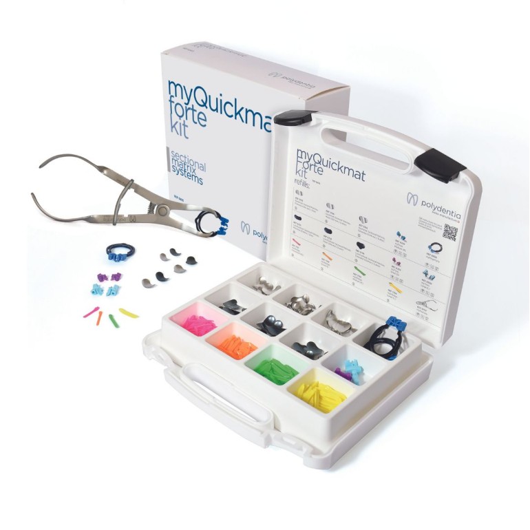 my Quickmat Forte kit - set sekcionih matrica sa Forte prstenom my Quickmat Forte kit - set sekcionih matrica sa Forte prstenom