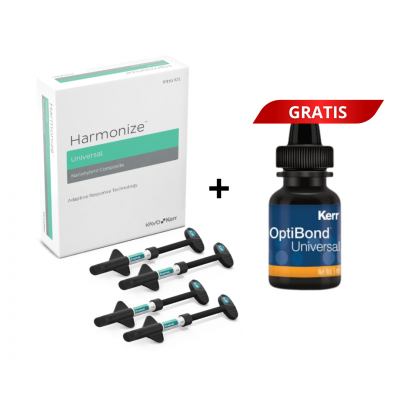 Kerr Harmonize intro kit + GRATIS OptiBond Universal