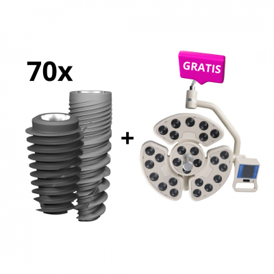 ETK implantat x70 + GRATIS Siger Hirurški reflektor