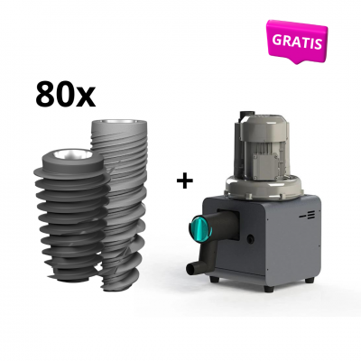 ETK implantat x40 + GRATIS Siger Vlažni sauger