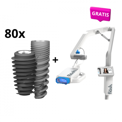 ETK implantat x80 + GRATIS Flash lampa za beljenje zuba