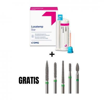 Luxatemp Star ketridž + GRATIS 5x Dijamant za brušenje Luxatemp Star ketridž + GRATIS 5x Dijamant za brušenje