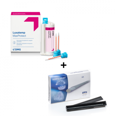 DMG Luxatemp MaxProtect + GRATIS RTD Fiber vlakna UD