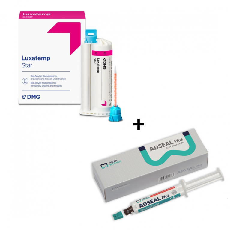 Luxatemp Star Za Izradu Privremenih Kruna + Adseal Plus Za Definitivno Punjenje Kanala
