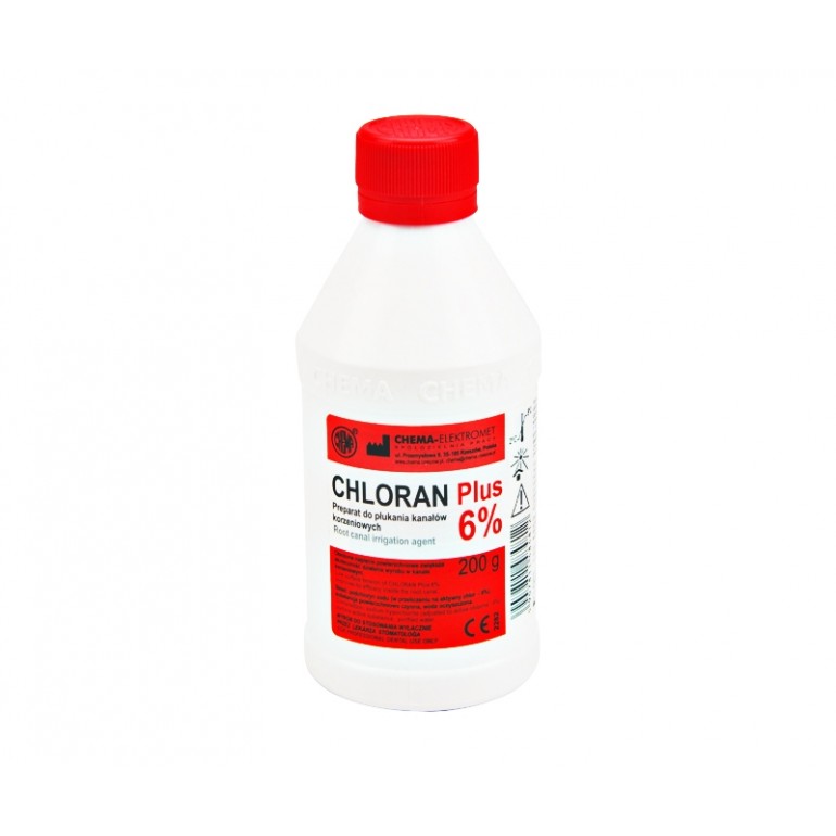 Chloran Plus 6% Za Ispiranje Kanala Korena Chloran Plus 6% Za Ispiranje Kanala Korena