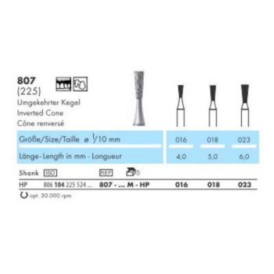 Borer dijamant za nasadnik 807 