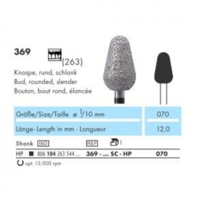 Borer dijamant za nasadnik 369 070 SC