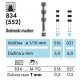Borer Dijamant Iv 834 Za Turbinu