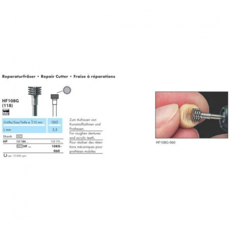 Freza Za Reparacije Hf 108G-060