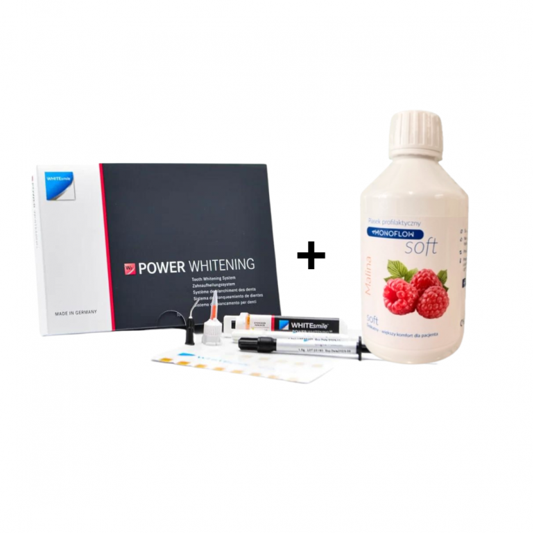 White Smile Power Whitening Set + Monoflow Puder