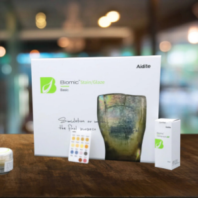Aidite Biomic basic stain and glaze set