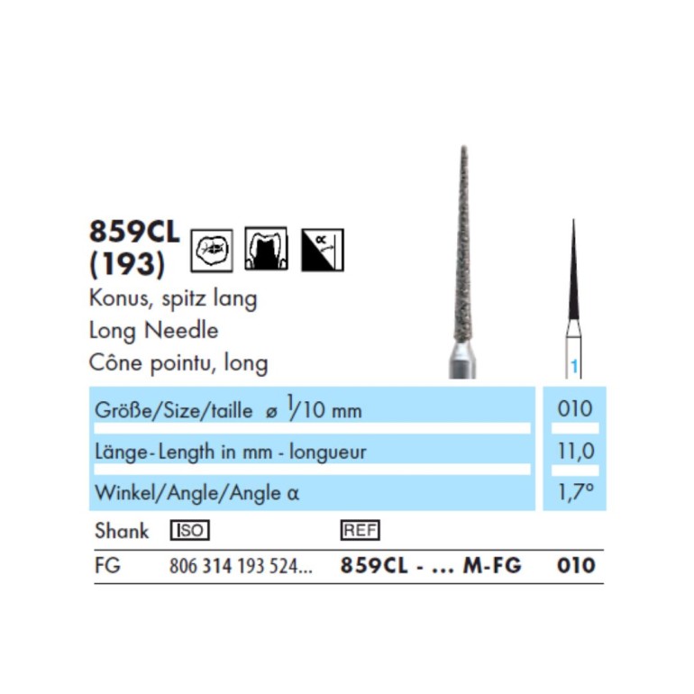 Borer Dijamant Za Turbinu 859 Cl-010