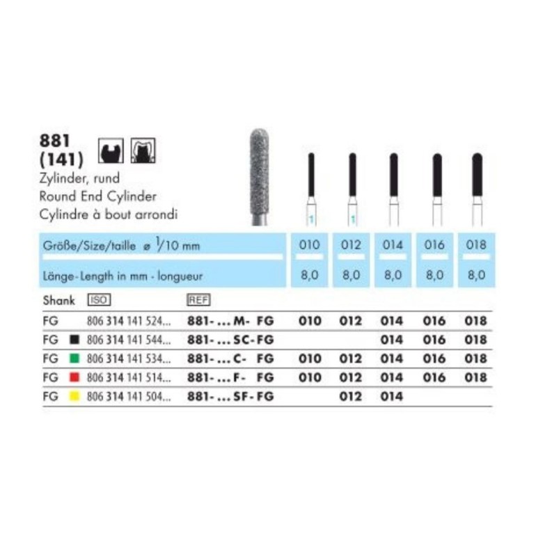 Borer Dijamant Za Turbinu 881