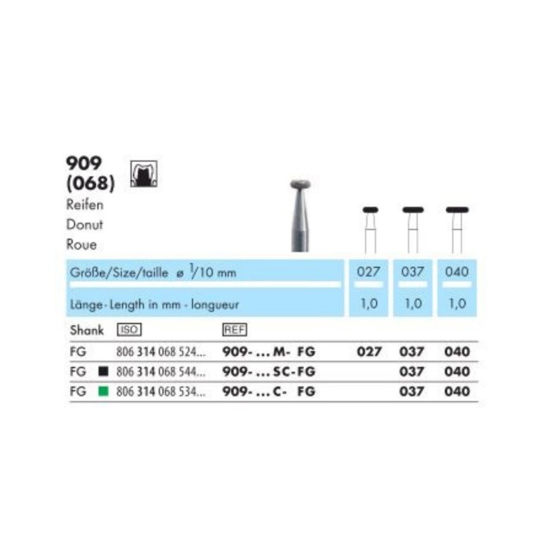 Borer Dijamant Za Turbinu 909