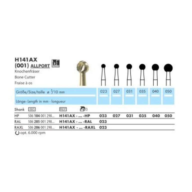 Karbid Hirurški Za Nasadnik H141 Ax