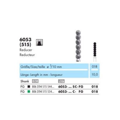 Borer dijamant za turbinu 6053 - reducer Borer dijamant za turbinu 6053 - reducer