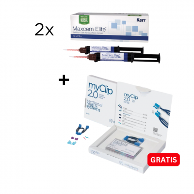 2x Kerr Maxcem Elite pakovanje + GRATIS MyClip refil set