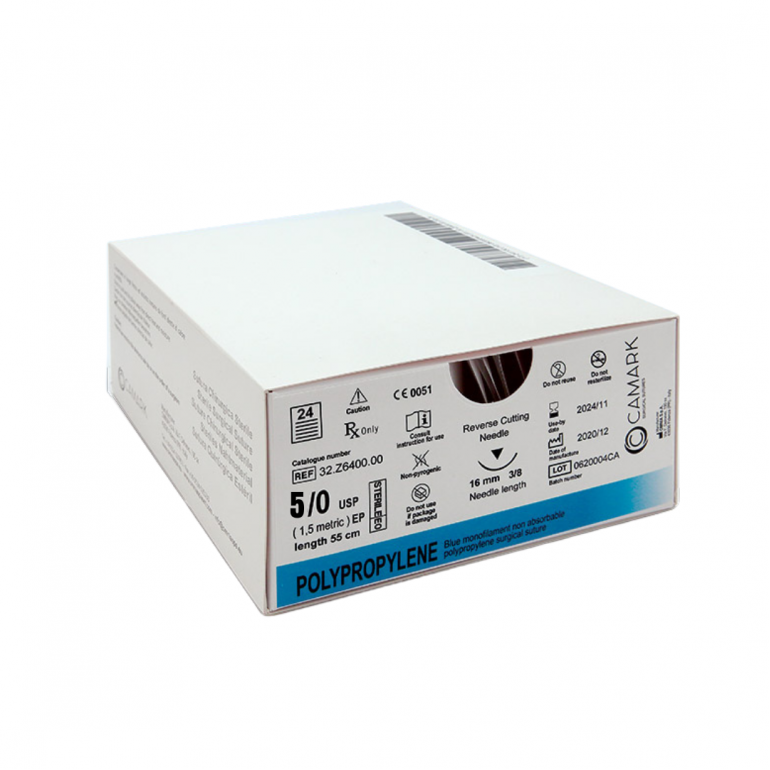 Hirurški Konac Polipropilen 5/0 3/8