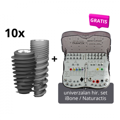 ETK implantat x10 + GRATIS Univerzalni hirurški set 